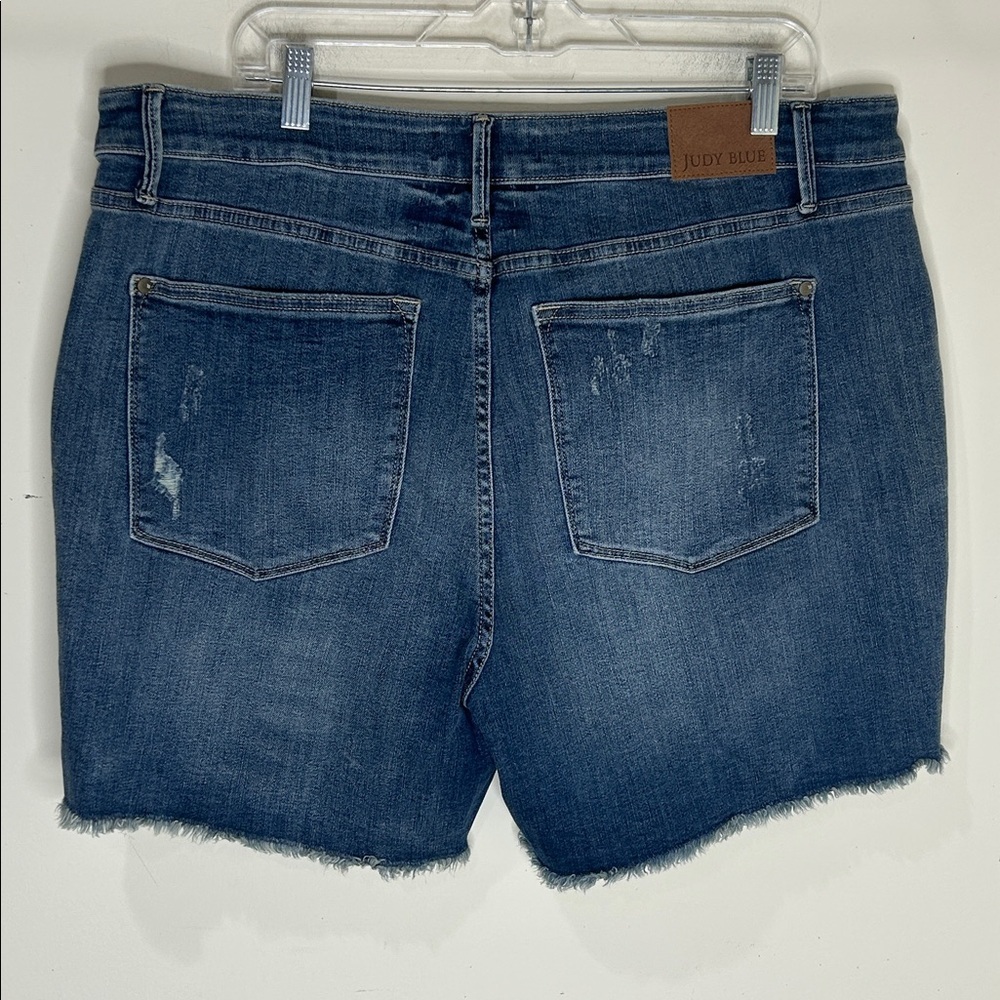 Judy Blue Curvy Lilly Tummy Control High Rise Shorts 3XL JB150235 - Picture 5 of 15